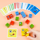 3D Face Changing Jigsaw Puzzle