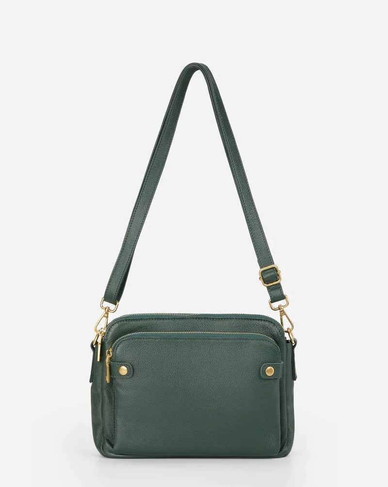 Crossbody Leather Shoulder Bags and Clutches