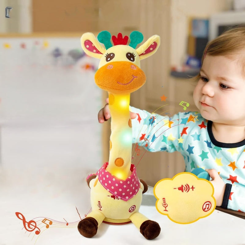 Musical Giraffe Toy – Sings, Dances & Repeats What You Say!