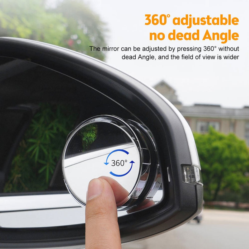 Suction Cup Car Convex Blind Spot Mirror
