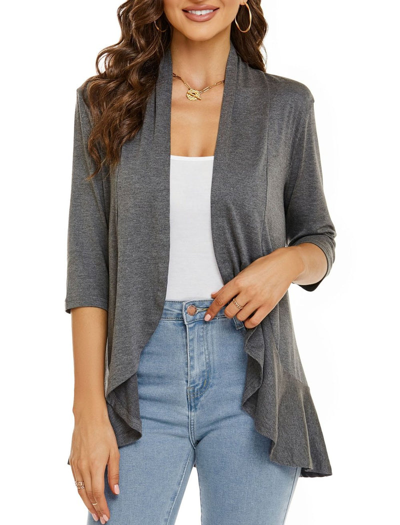 Ladies Casual Lightweight Cardigan