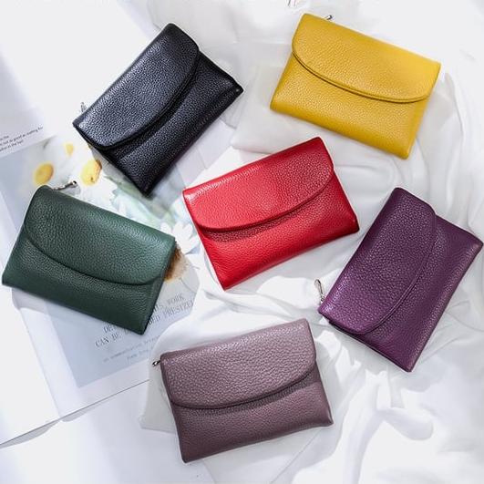 Pebble Leather Wallet