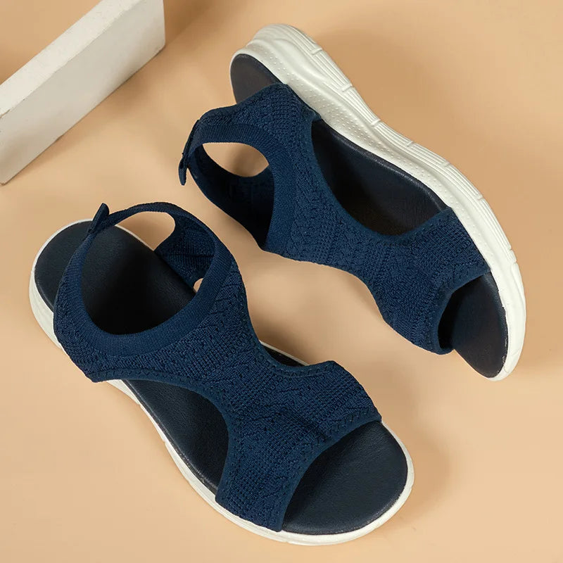 Lumin – Sandali comodi - Blu navy - 41
