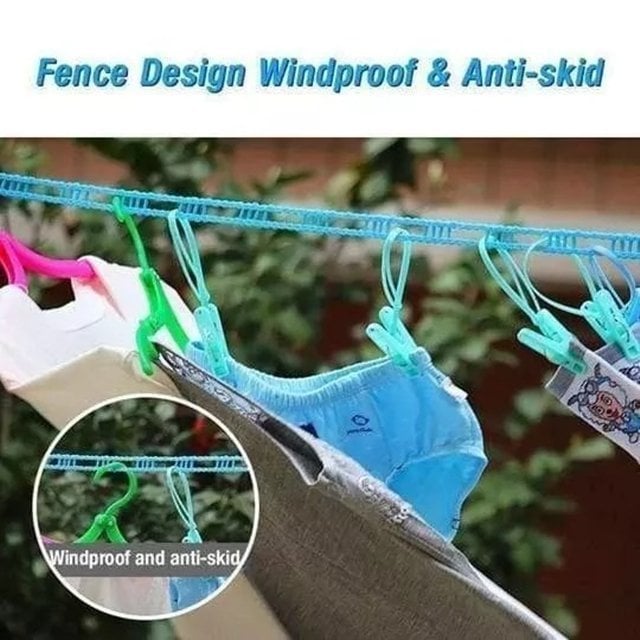 Easy hang clothesline