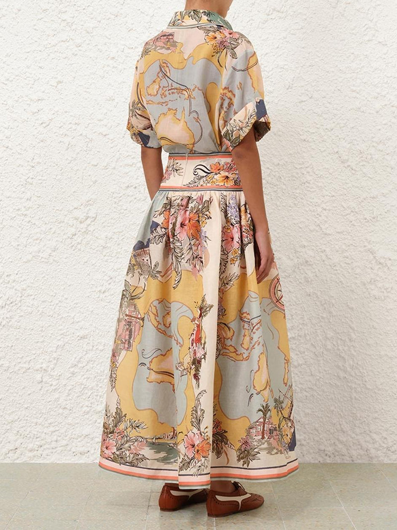 Jesica Midi Skirt