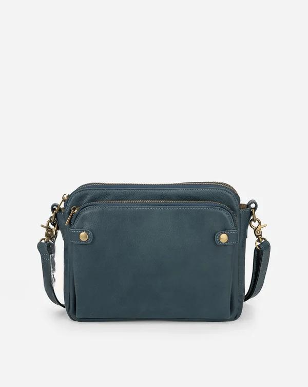 Crossbody Leather Shoulder Bags and Clutches