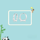 Dachshund Hoop Earrings 925 Sterling Silver