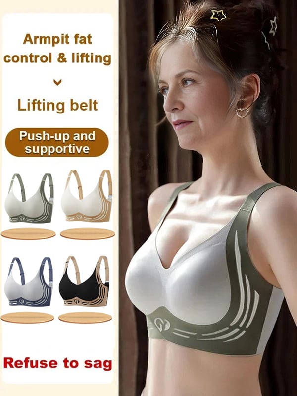 Wire-Free Top Support Bra