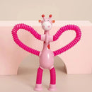 Telescopic Suction Cup Giraffe Toy