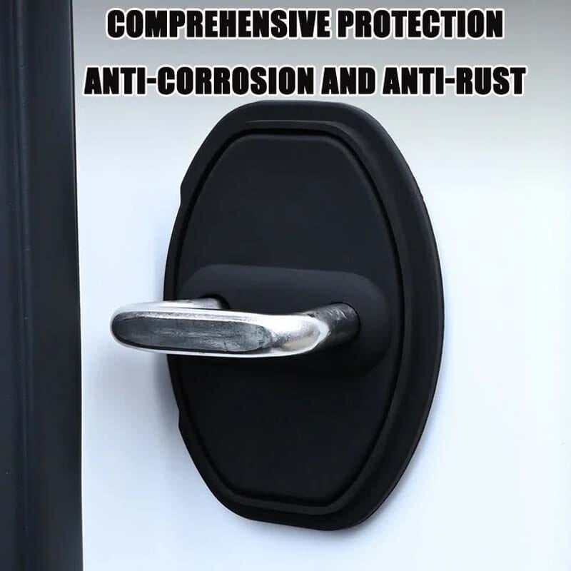 Car Silicone Door Latch Protective Cover(4 PCS)