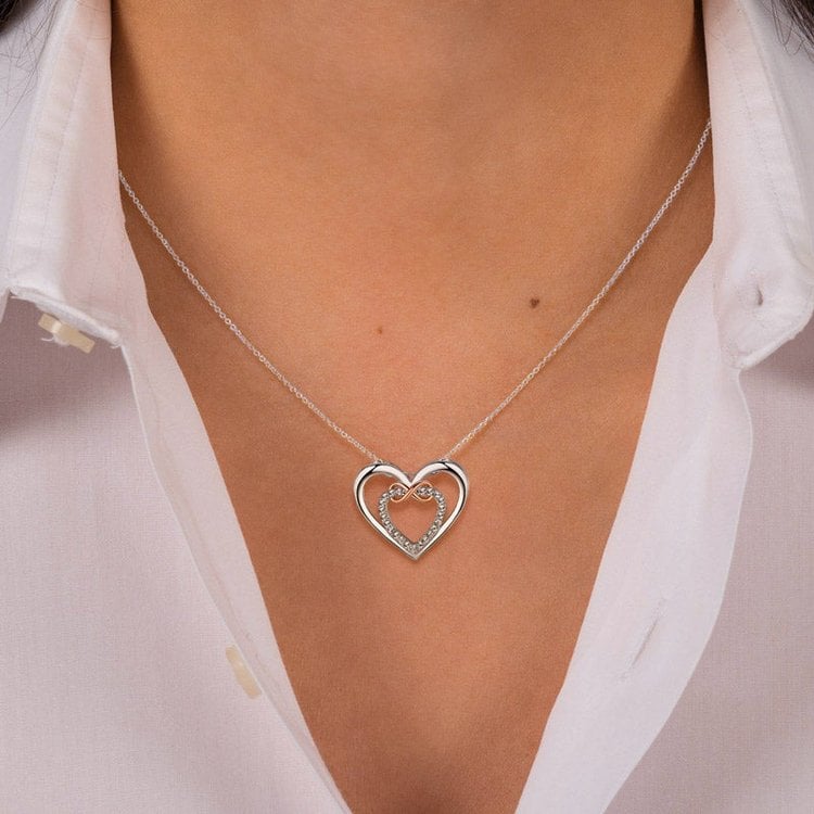 Grandmother and Granddaughter Necklace
