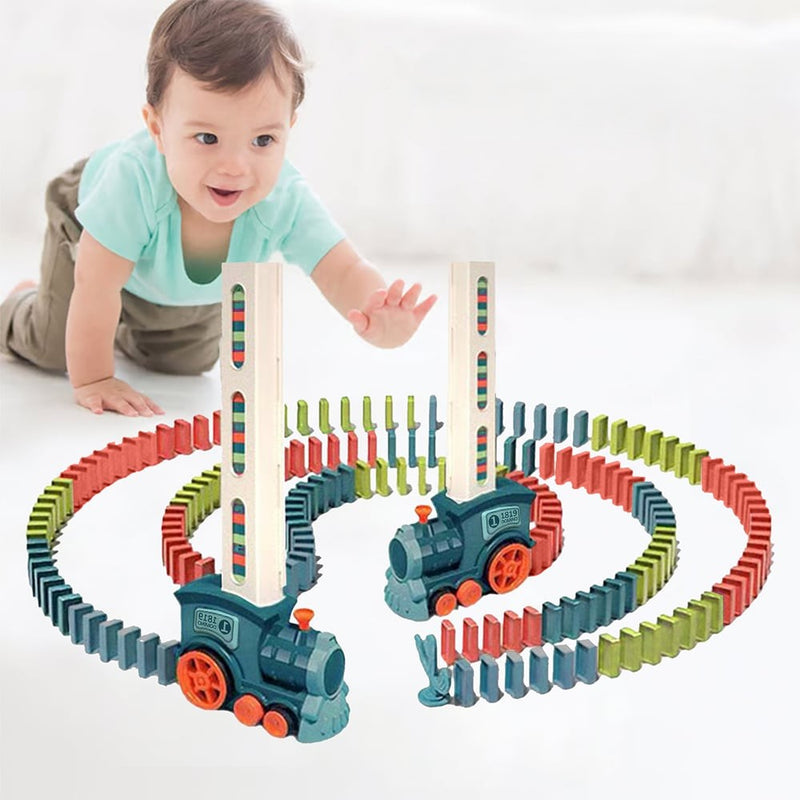 Domino Train Blocks Set