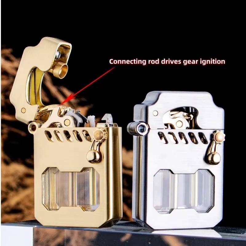 Mecha Metal Rocker Lighter