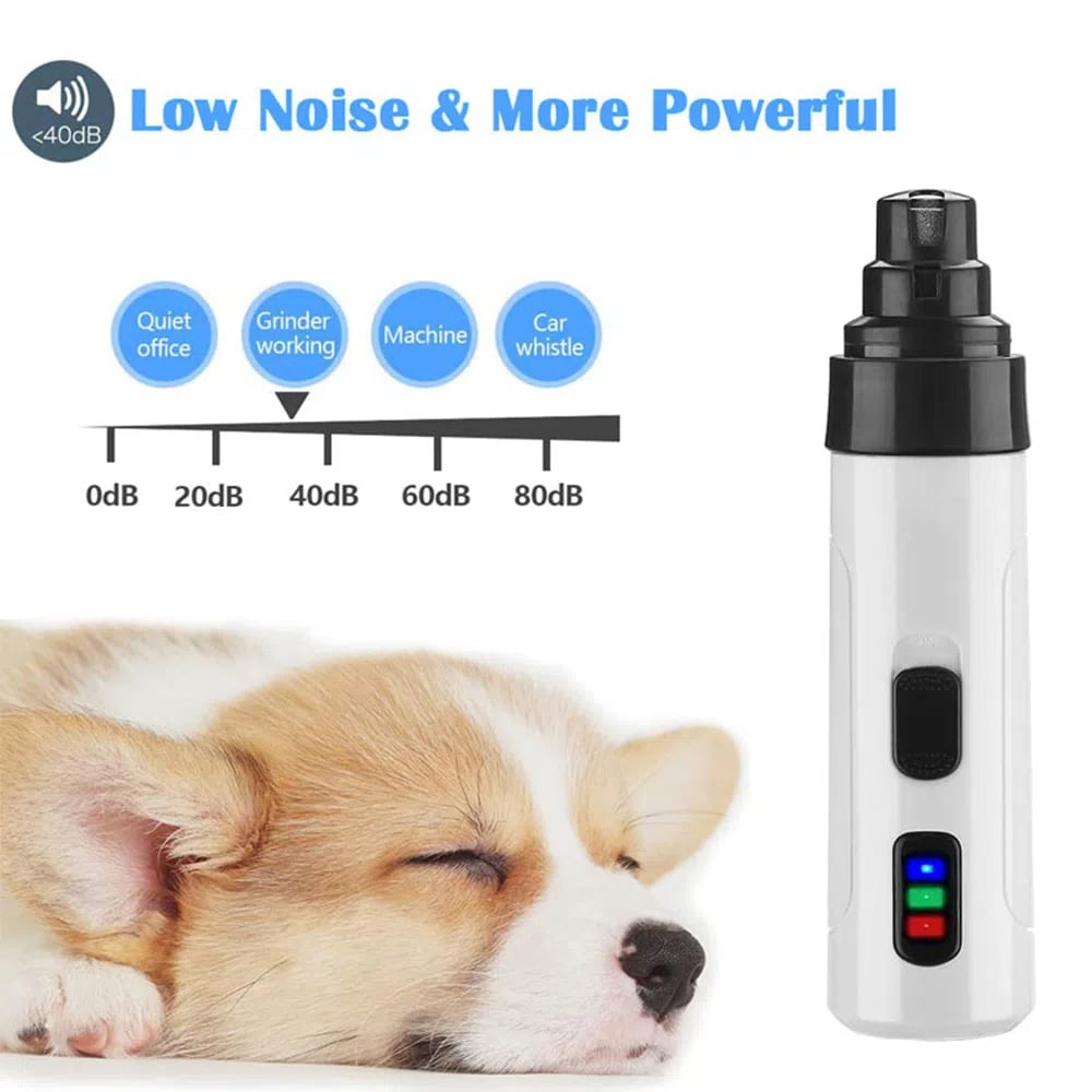 Rechargeable USB Charging Electric Pet Nail Grinder