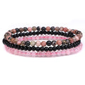 Amethyst Stress Relief Bracelet Set