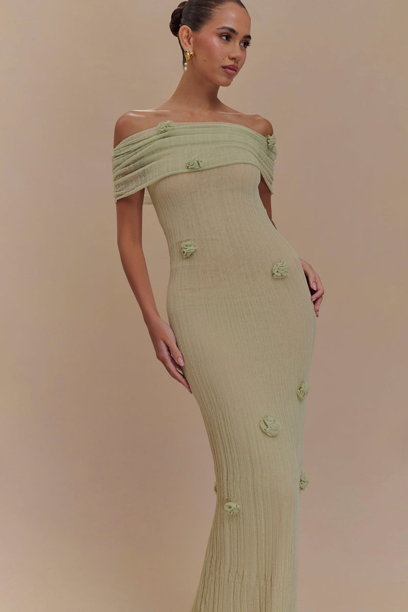 Orchide Knit Maxi Dress