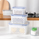 Fridge Food Containers with Removable Colander