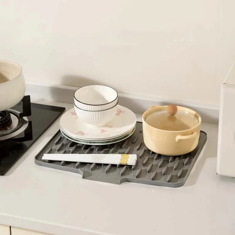Silicone Draining Mat – Heat-Resistant & Leak-Proof