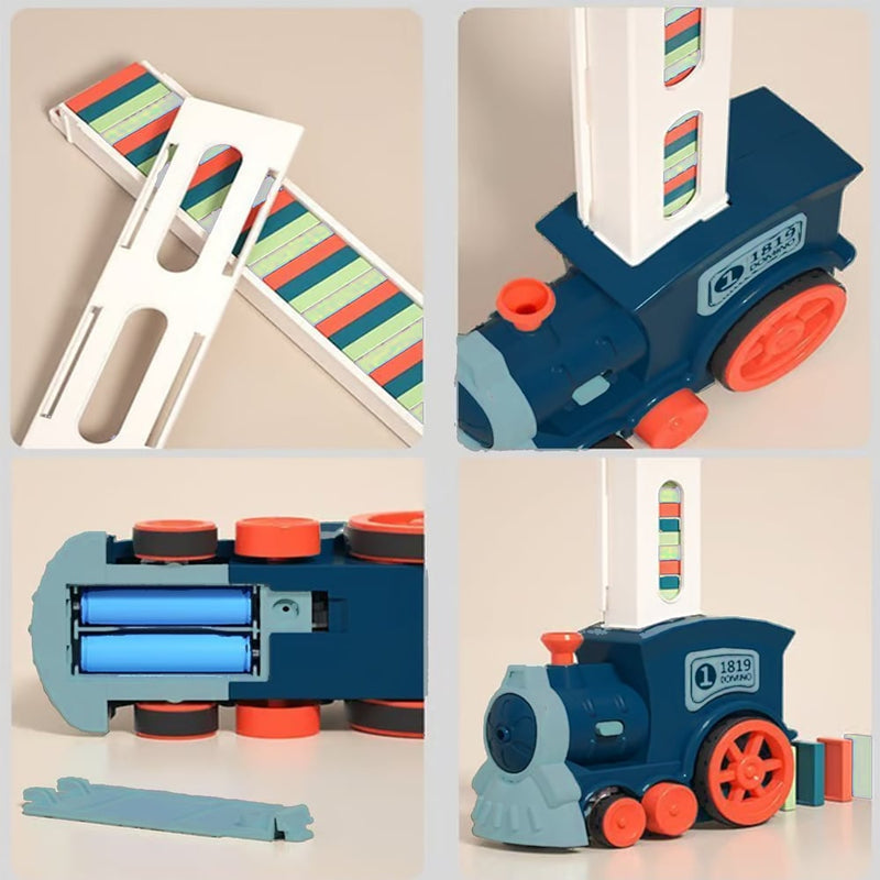 Domino Train Blocks Set