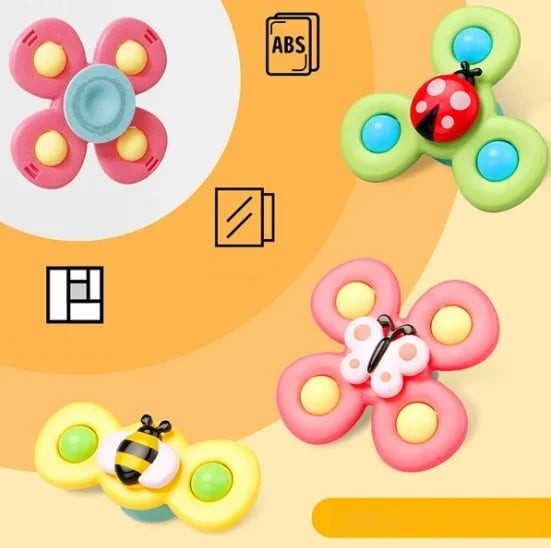 Suction Cup Spinner Toys