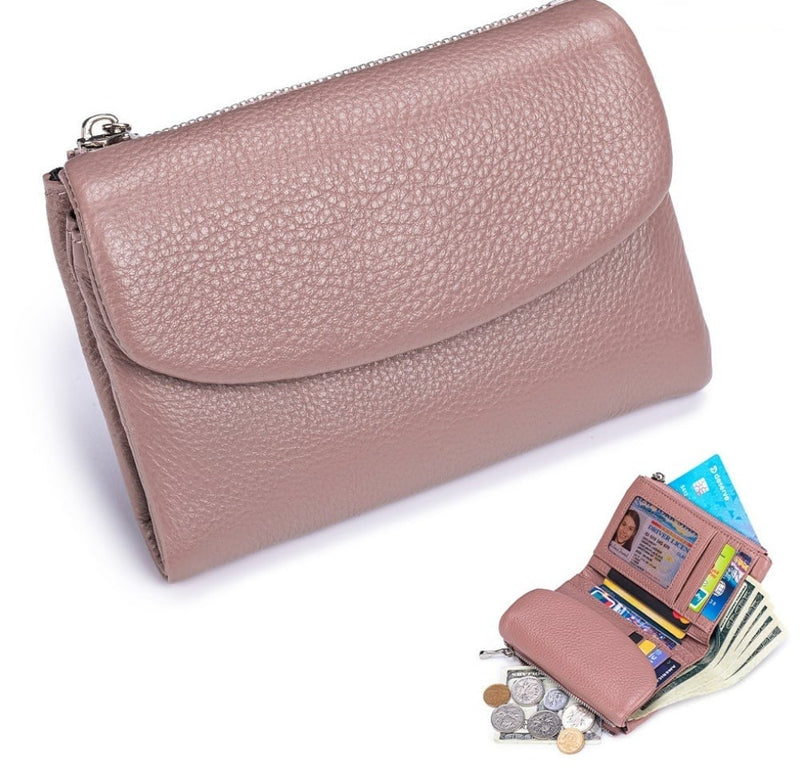 Pebble Leather Wallet
