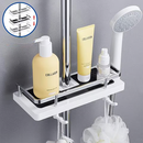 Bathroom Pole Shower Storage Rack Holder
