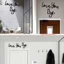 Wooden Wall Hanging Sign Decoration - No Wall Damage