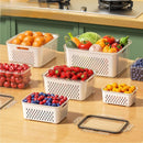 Fridge Food Containers with Removable Colander