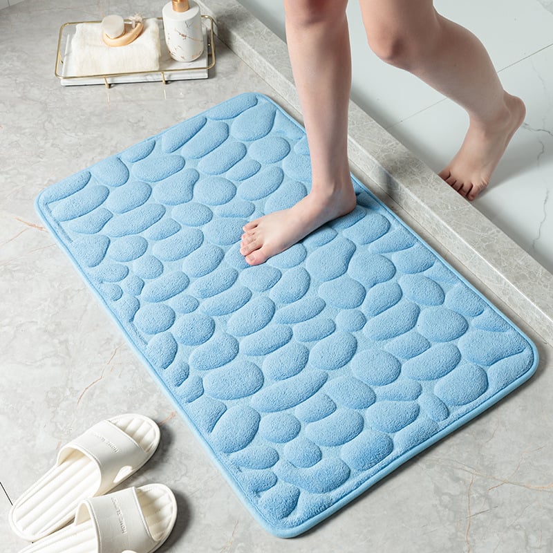 Non-Slip Mat with Pebble Pattern