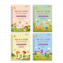 Magical Handwriting Reusable Book (1 Set Of 4 Books)