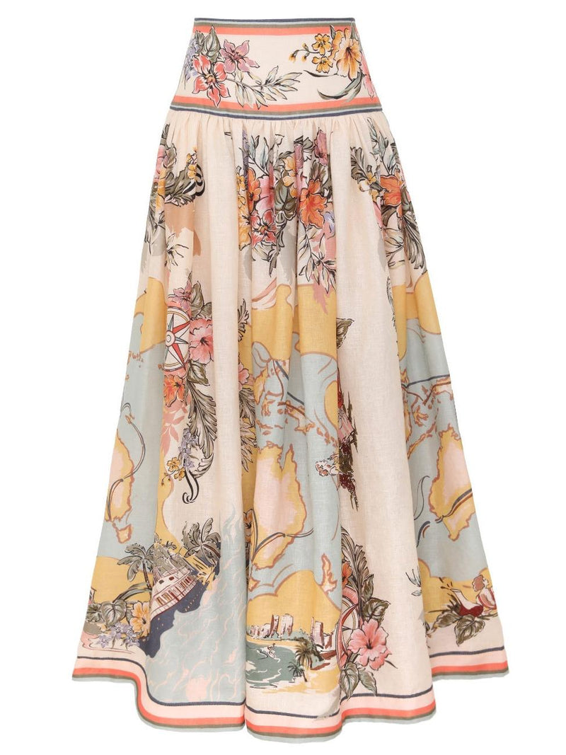 Jesica Midi Skirt