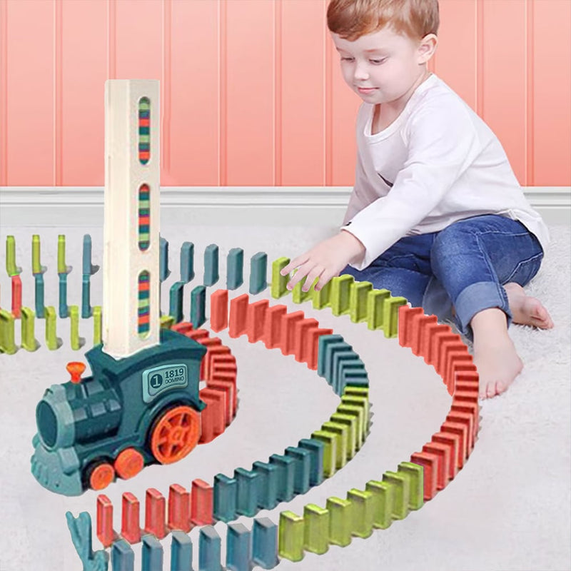 Domino Train Blocks Set