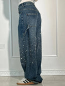 Crystal Balloon Jeans