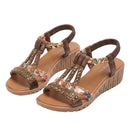 Bohemian Women's Sandals - Lightweight & Anti-Slip
