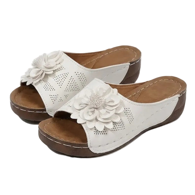 Rose – Sandali comodi - Bianco - 36