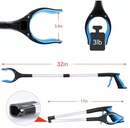 Foldable Grabber With 360° Swivel Clip