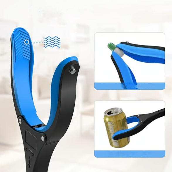 Foldable Grabber With 360° Swivel Clip