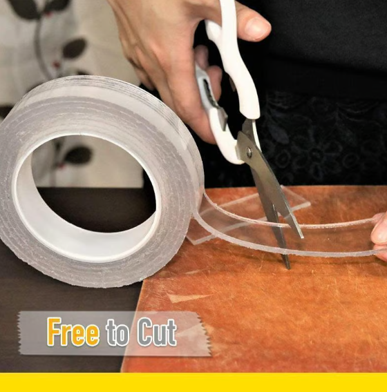 Traceless, Washable & Adhesive Tape