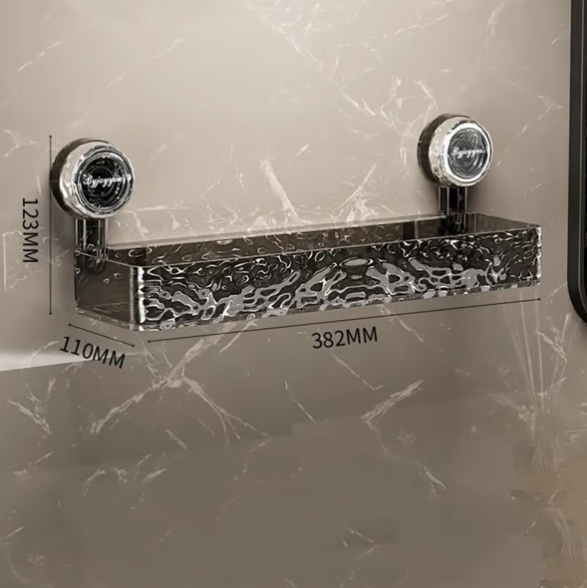 Corrugated suction cup storage holder