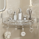 Corrugated suction cup storage holder