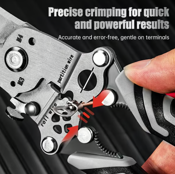 Multifunctional Folding Wire Stripper-Professional Electrician Tool