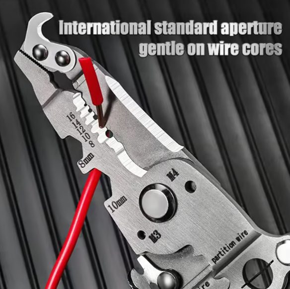 Multifunctional Folding Wire Stripper-Professional Electrician Tool