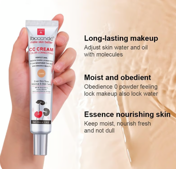 Hydrating CC Cream Foundation with Centella Asiatica