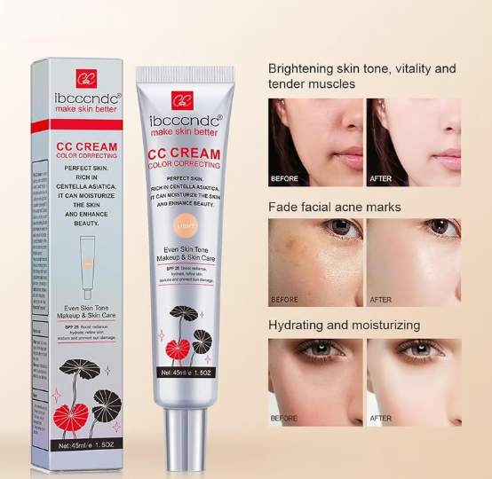 Hydrating CC Cream Foundation with Centella Asiatica