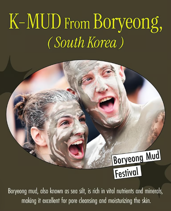 Mud Mask - Deep Cleansing & Hydrating with Boryeong Mud