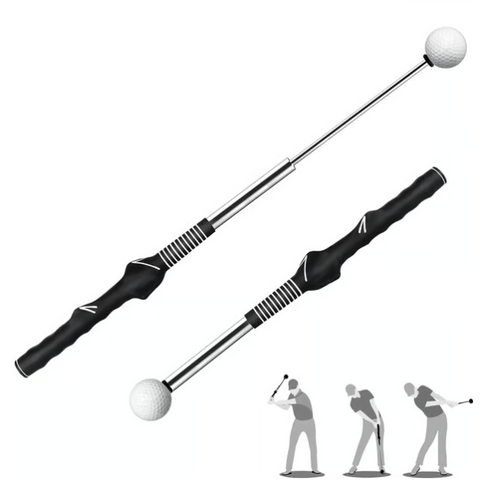 Retractable Golf Swing Training Aid