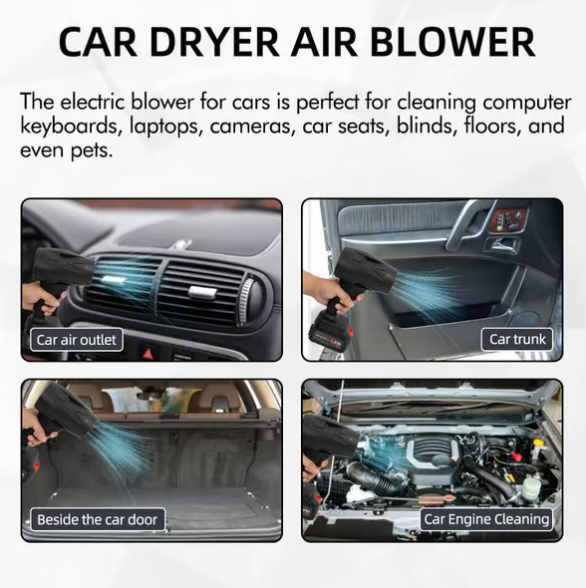 Turbo Jet Blower, Cordless Turbo Super Power Air Duster
