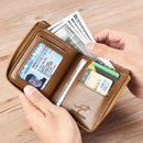 Men Wallet Zipper Purse ( RFID PROTECTED )