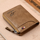 Men Wallet Zipper Purse ( RFID PROTECTED )