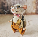 Handmade Cute Needle Felted Mouse